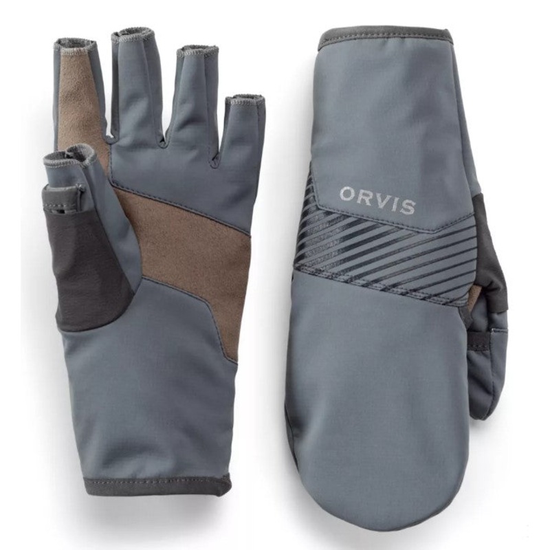 Orvis Men’s Softshell Convertible Mitts