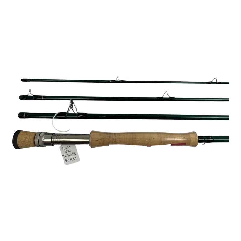 Scott E2 96 9wt 4pc Rod