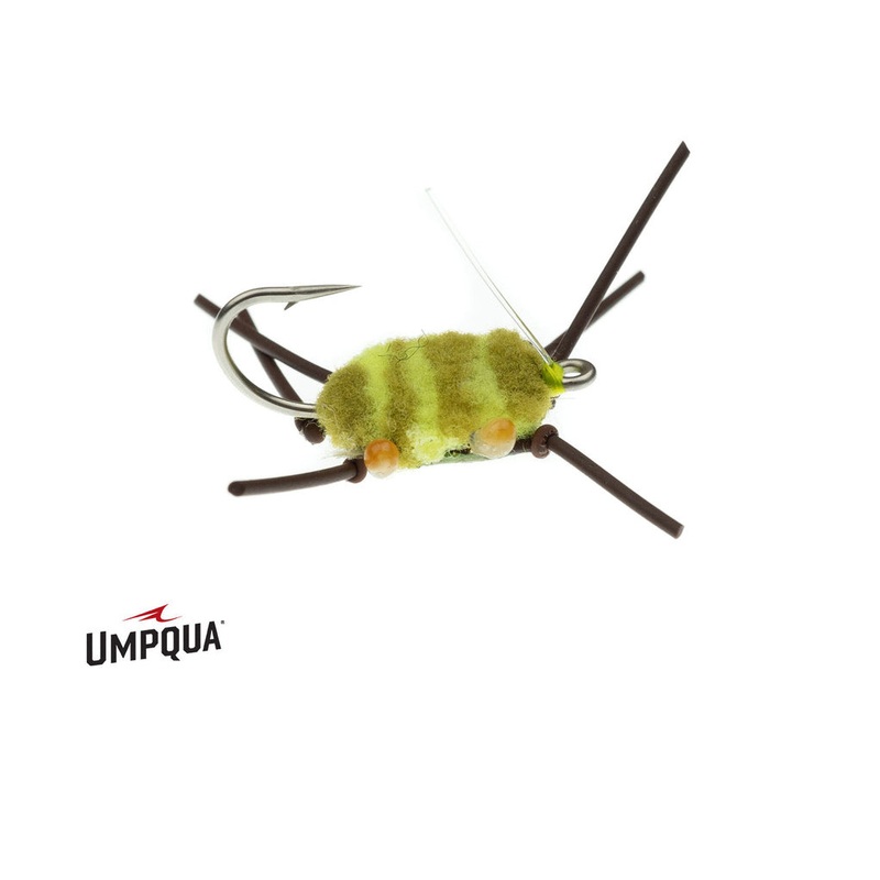 Umpqua Bauer’s Flats Crab|Mottled Light Olive|Mottled Tan||6||4