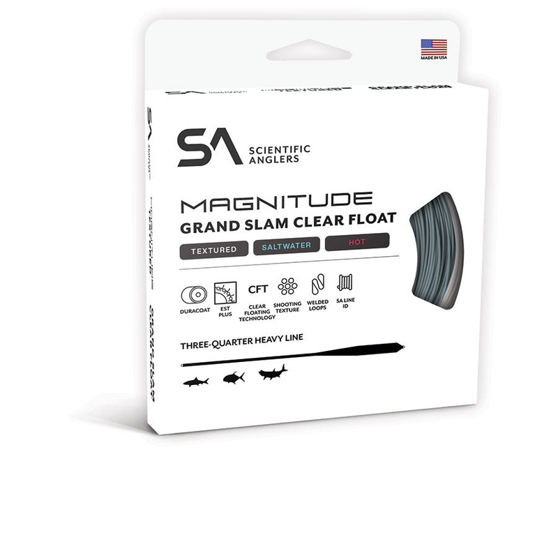 Scientific Anglers Magnitude Textured Grand Slam 10′ Clear Tip Float