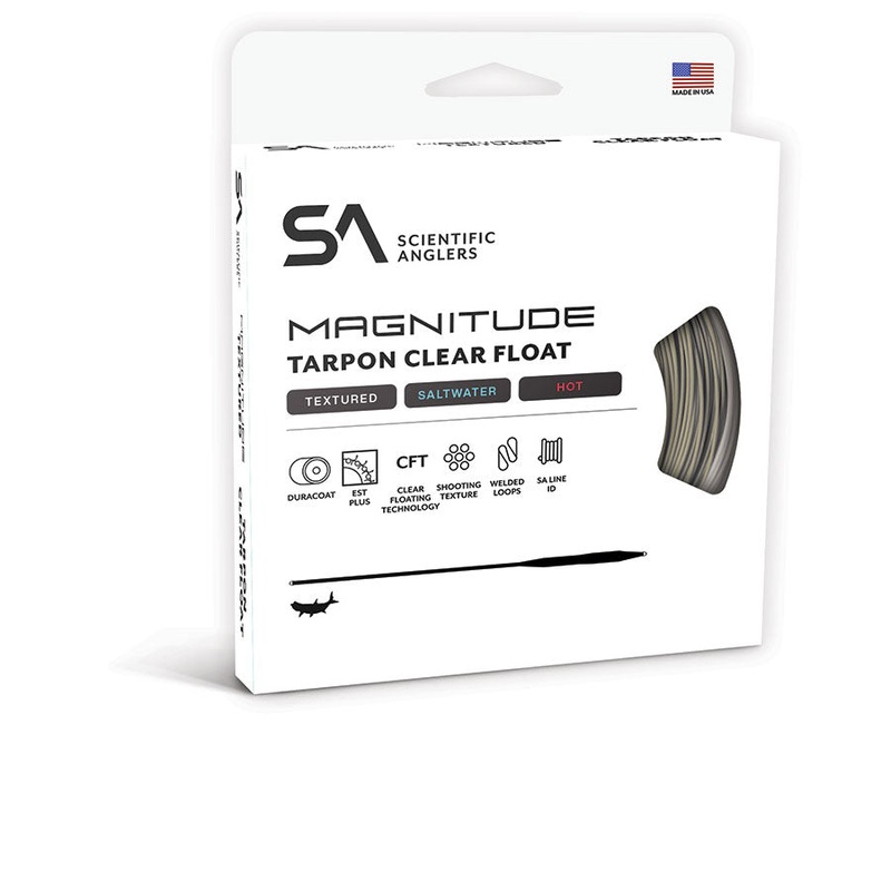 Scientific Anglers Magnitude Textured Tarpon 12′ Clear Tip Float