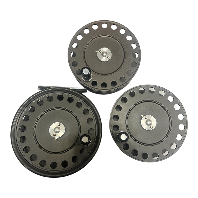 Hardy St. John MK2 3 7/8 Reel w/ 2 Spare Spools