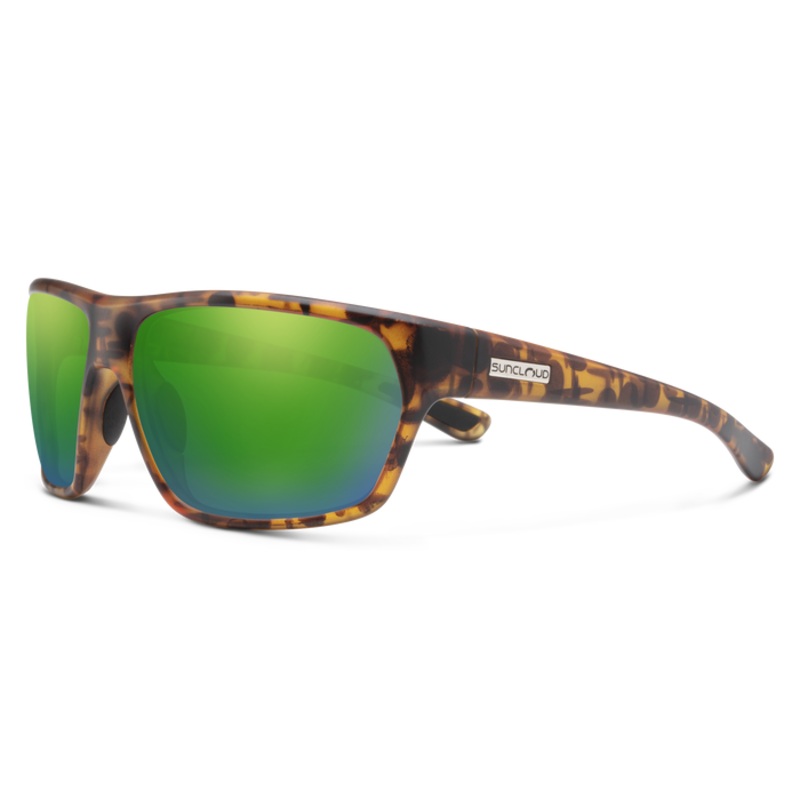 Suncloud Boone|Matte Tortoise + Polarized Green Mirror Lens|Tortoise + Polarized Brown Lens|Black + Polarized Gray Lens|Matte Black + Polarized Blue Mirror Lens|Matte Black + Polarized Low Light Yellow Lens