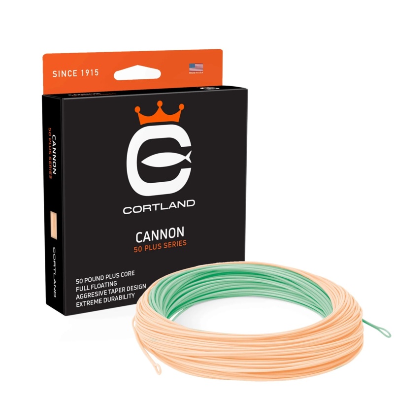 Cortland 50+ Cannon Fly Line|10 WT – 350 GR|11 WT – 400 GR|12 WT – 450 GR|12+ WT – 500 GR