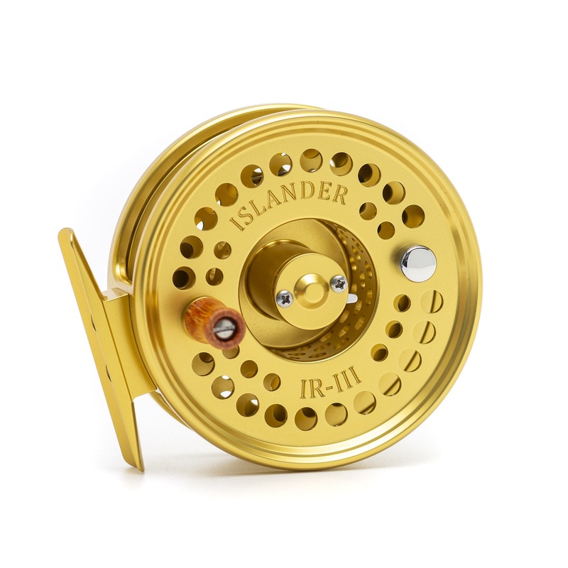 Islander IR-III Fly Reel|Black|Gold