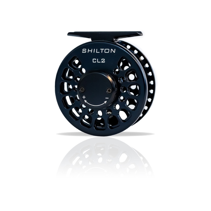 Shilton CL Series Fly Reel|CL2|CL3|CL4|CL5|CL6|Black|Titanium