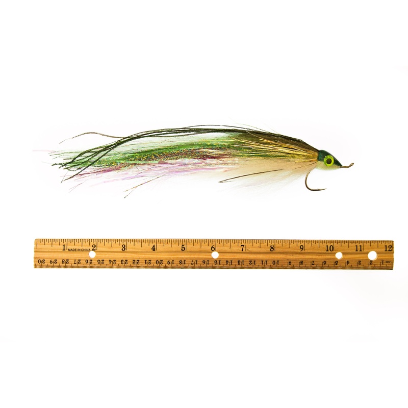 Blue Water Trolling Fly|Olive|Red|Pink