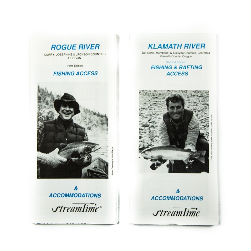 StreamTime Maps|Rogue River|Klamath River|McCloud River|Smith & Chetco Rivers|Upper Sacramento River