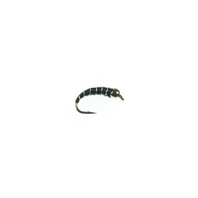 Zebra Midge|Black|Red|Olive|14|16|18|20