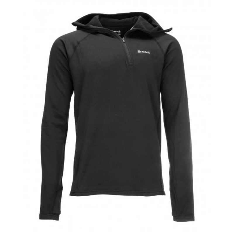 Simms Heavyweight Baselayer Hoody Black