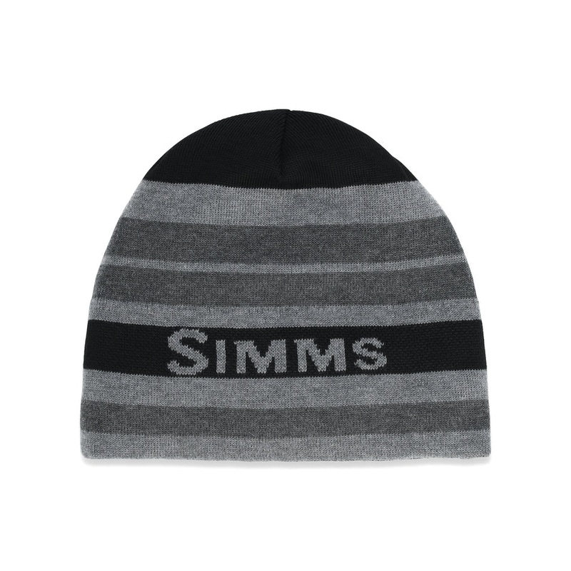 Simms Everyday Beanie|Carbon|Carbon Stripe|Smoky Olive