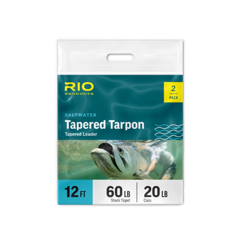 Tapered Tarpon Leader – 2pack|30lb Class/60lb Shock|30lb Class/80lb Shock