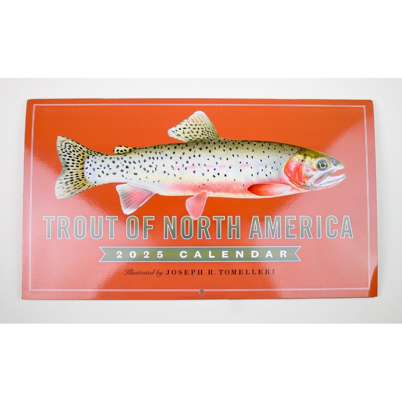 Trout of North America Wall Calendar 2025