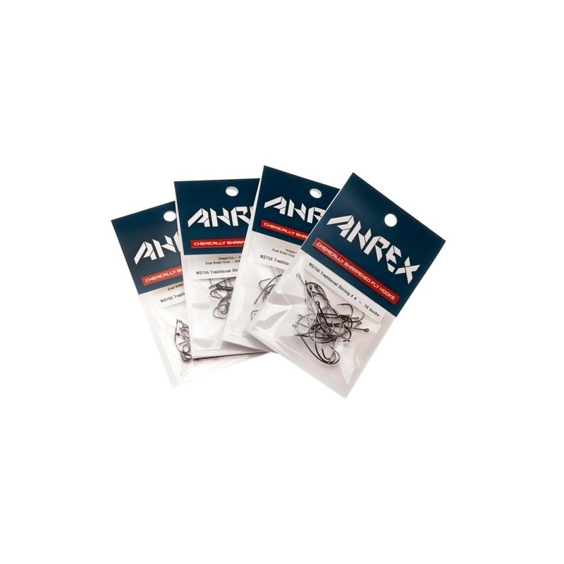 Ahrex NS156 Traditional Shrimp Fly Hooks