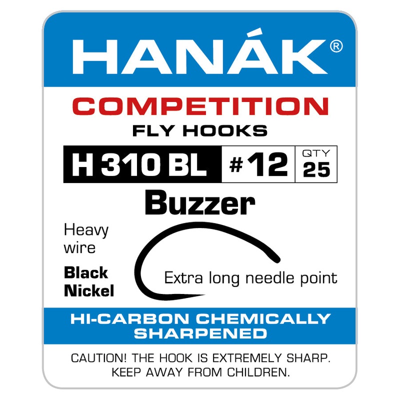 Hanak H310BL Buzzer Hooks|Size 8|Size 10|Size 12|Size 14|Size 16