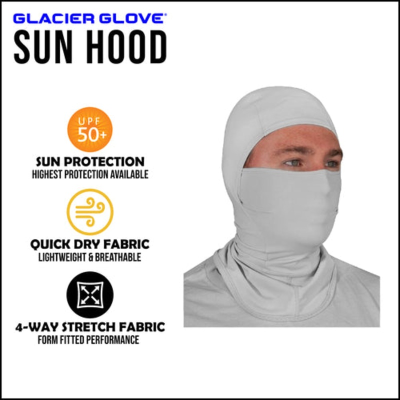 Glacier Glove Grey Sun Hood