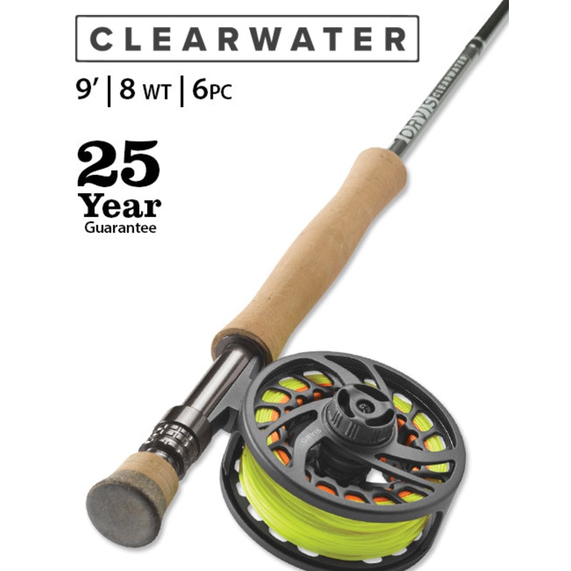 Orvis Clearwater 908-6 Travel Fly Rod