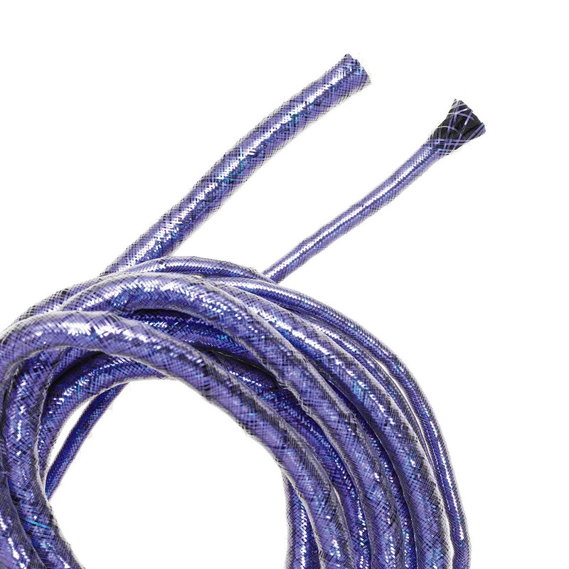 Tiemco Wakasagi Smelt Tubing|Medium|Large|Violet|Aurora