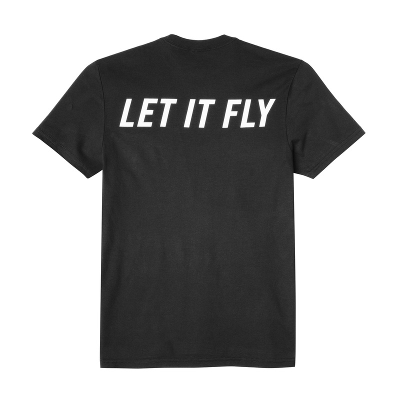 Sage Let It Fly Tee|Medium|Large|Black|White