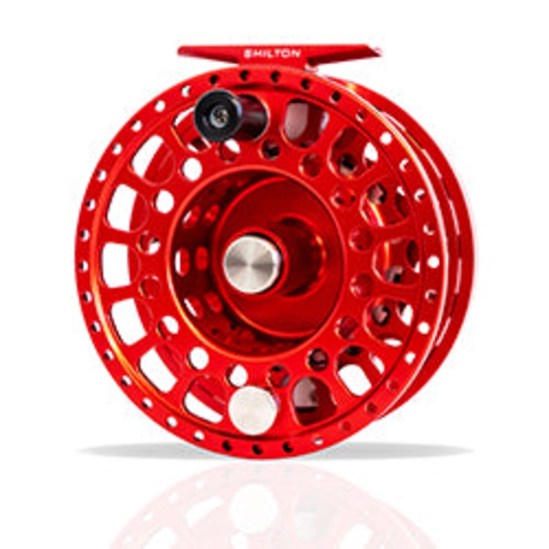 Shilton SL4 Fly Reel|Titanium|Black|Red|Blue