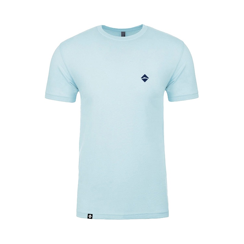 Lamson Beach Comber T Shirt|Small|Medium|Large|X-Large|Light Blue|Light Yellow