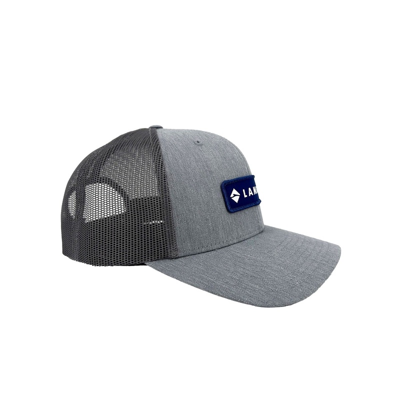 Lamson Fleet Trucker Cap|Midnight|Birch|Gray