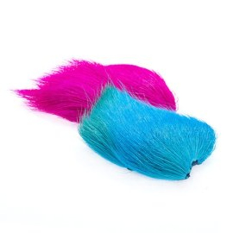 Wapsi Deer Belly Hair|White|Black|Fl Chartreuse|Tan|Red|Fl Red