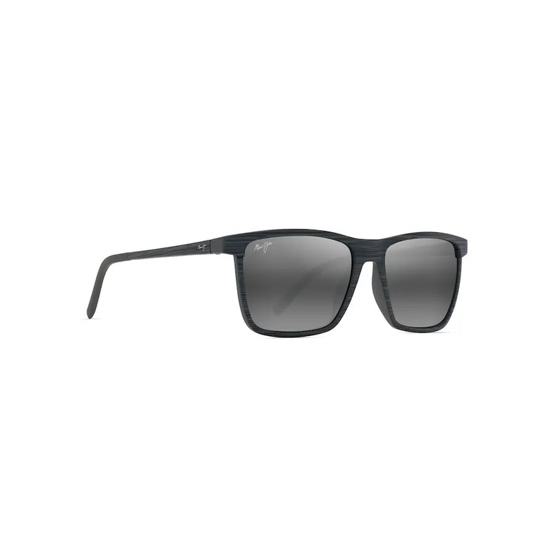 Maui Jim One Way Sunglasses|Grey Stripe/ Neutral Grey|Navy Stripe/ Blue Hawaii