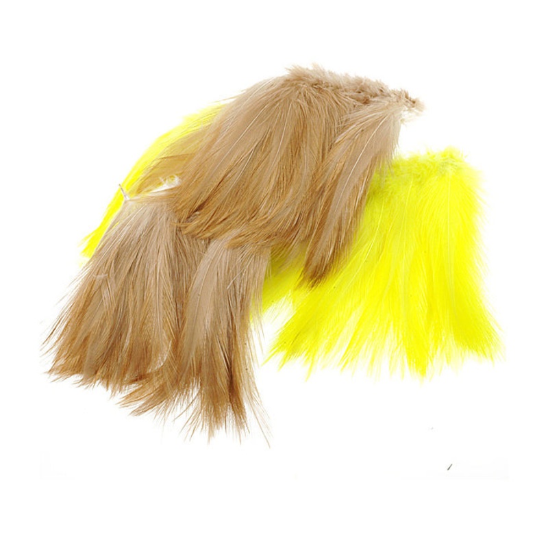 Wapsi Neck Hackle|White|Red|Black|Fl Yellow|Fl Orange|Fl Fire Orange|Fl Chartreuse|Fl Pink