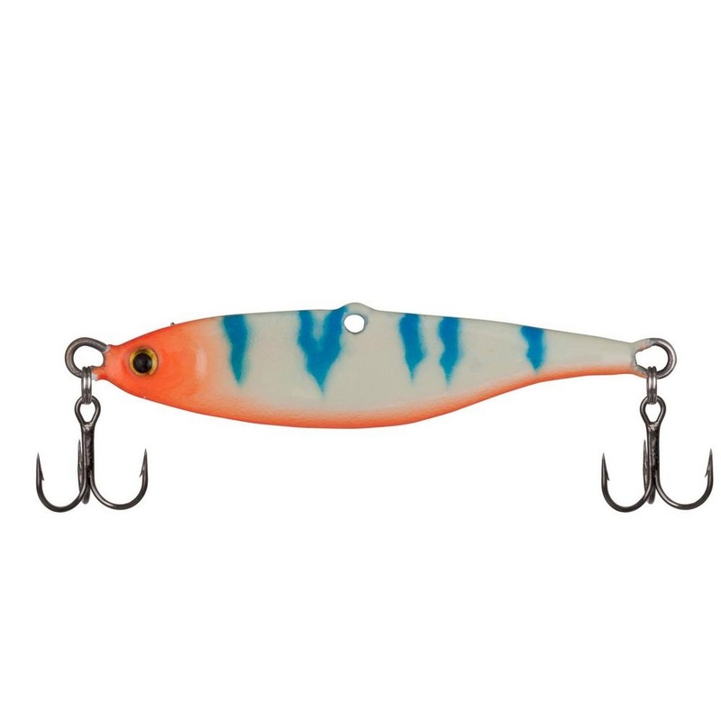 Sebile Vibrato|Blue Glow Tiger|Firetiger Gold|Ghostescent|Holo Greenie|Natural Golden Shiner|Natural Shiner|Natural White Perch|Pinkescent|1/4 oz.|1/8 oz.|3/8 oz.|3/4 oz.|1/2 oz.