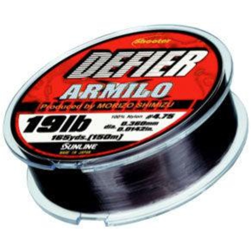 Sunline Shooter Defier Armilo|11 lb|13 lb|15 lb|17 lb|19 lb|22 lb|25 lb|Stealth Dark Gray|165 yds