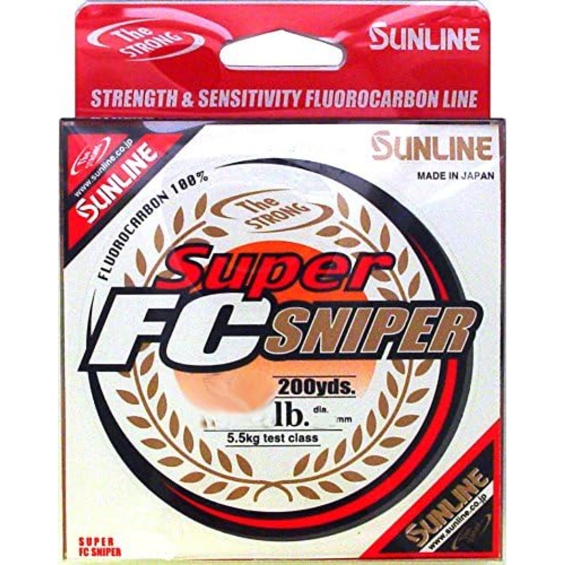 Sunline Super FC Sniper|4 lb|5 lb|6 lb|7 lb|8 lb|10 lb|12 lb|14 lb|16 lb|18 lb|20 lb|25 lb|Clear|200 yds|660 yds|1200 yds|165 yds