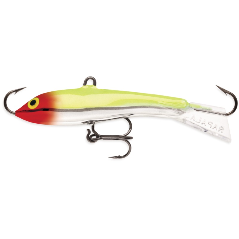 Rapala Jigging Rap Size 5|Bluegill|Chrome Blue|Chrome Red|Clown|Fruit Punch|Gobi|Glow|Glow Blue Tiger|Glow Green Tiger|Glow Hot Perch|Glow Pink Squirrel|Glow Red Tiger|Glow Tiger|Glow Yellow Perch|Gold|Gold Fluorescent Red|Green Slimy Lime|Green Tiger UV|