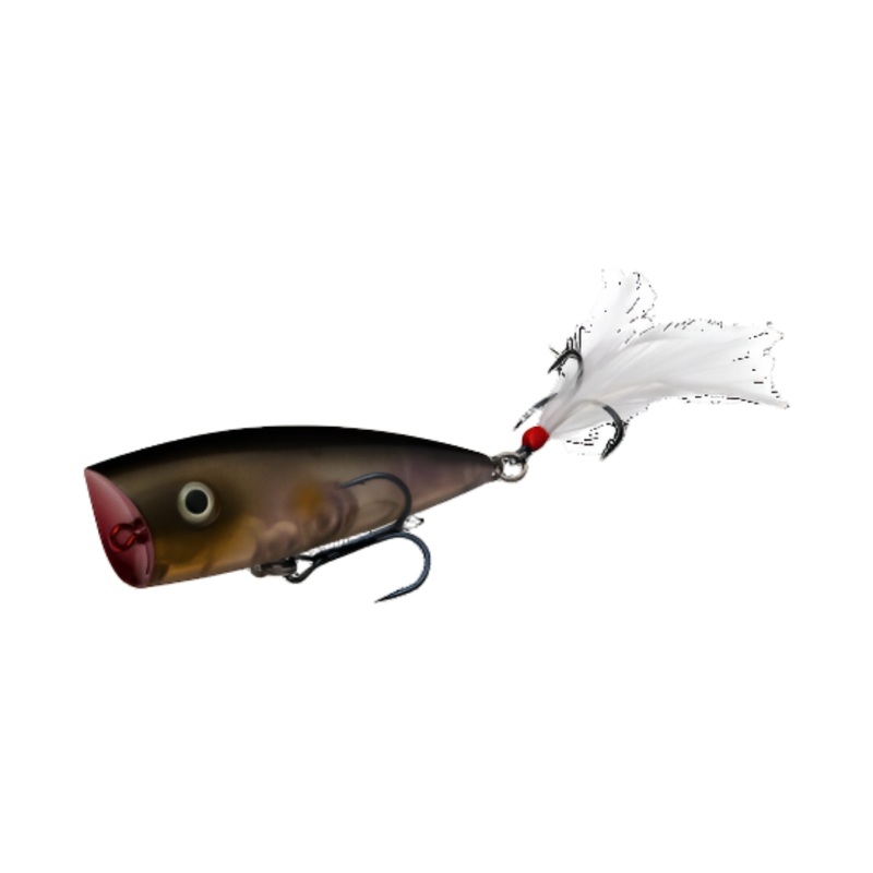 Strike King KVD Splash Popper|Black Lab|Bone|Carolina Chrome|Clear Ghost Sexy Shad|Clearwater Minnow|Natural Shad|Oyster|Sexy Shad