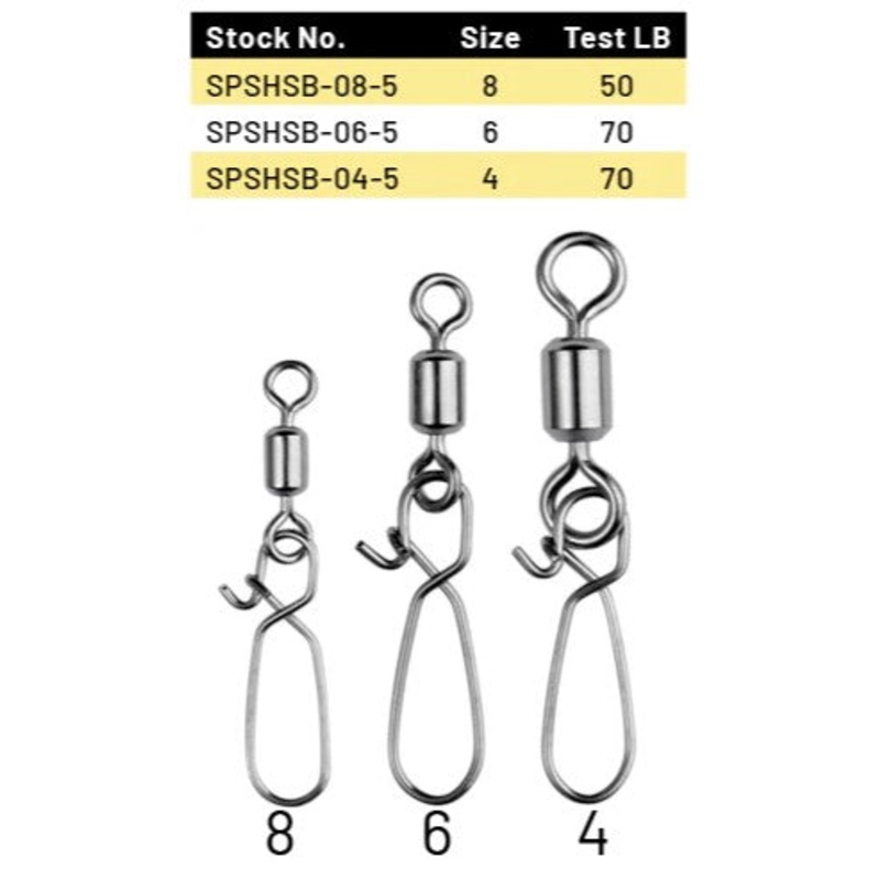 Spro Power Swivel With Hyper Snap