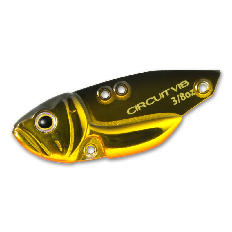 DEPS Circuit Vibe|Black Gold |07|Blue Gill |01|Juvenile Gill |09|Mustard Gill |03|Sexy Shad |11|Clown |08|1/2 oz.
