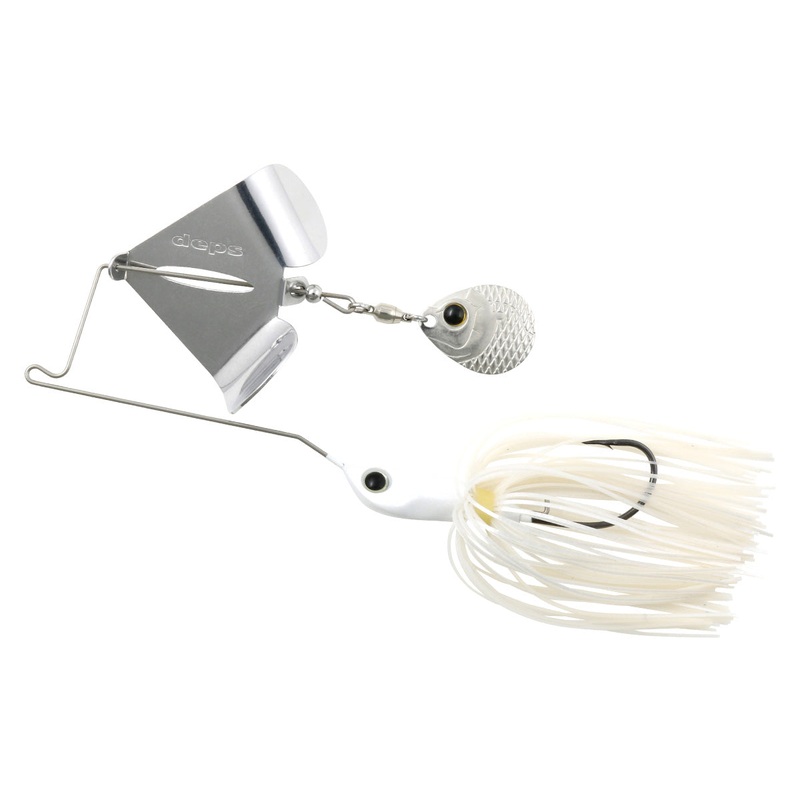 Deps Madwaver Buzz Bait|Pearl White|Jet Black|3/8 oz.