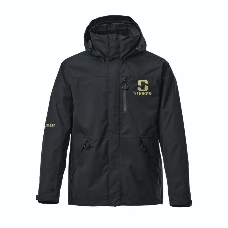 Striker Vortex Rain Jacket|S|M|L|XL|2XL|3XL|4XL|5XL|Black|Moss
