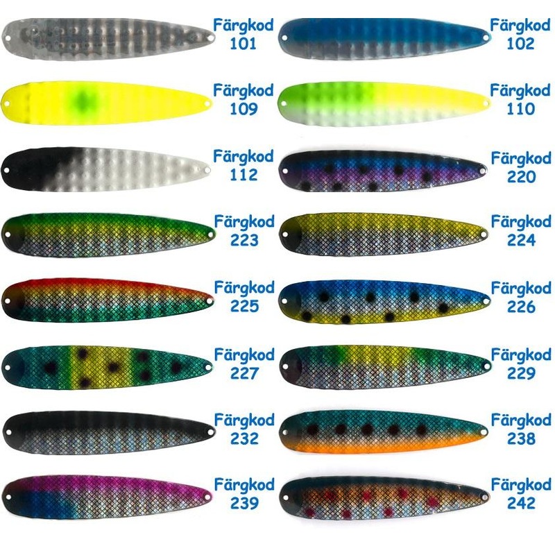 Ismo Magnum|landsfrgen|101 Silver|102|109|110|112|220|223|224|225|226|227|229|230 (Tysken)|232|234|238|239|242|244|Guld (Guld p bgge sidor)|Koppar (koppar p bgge sidorna)|Pink Lady|Nyns Special|Wide Awake|Sting|Tropico|Grasshopper|Krieger|