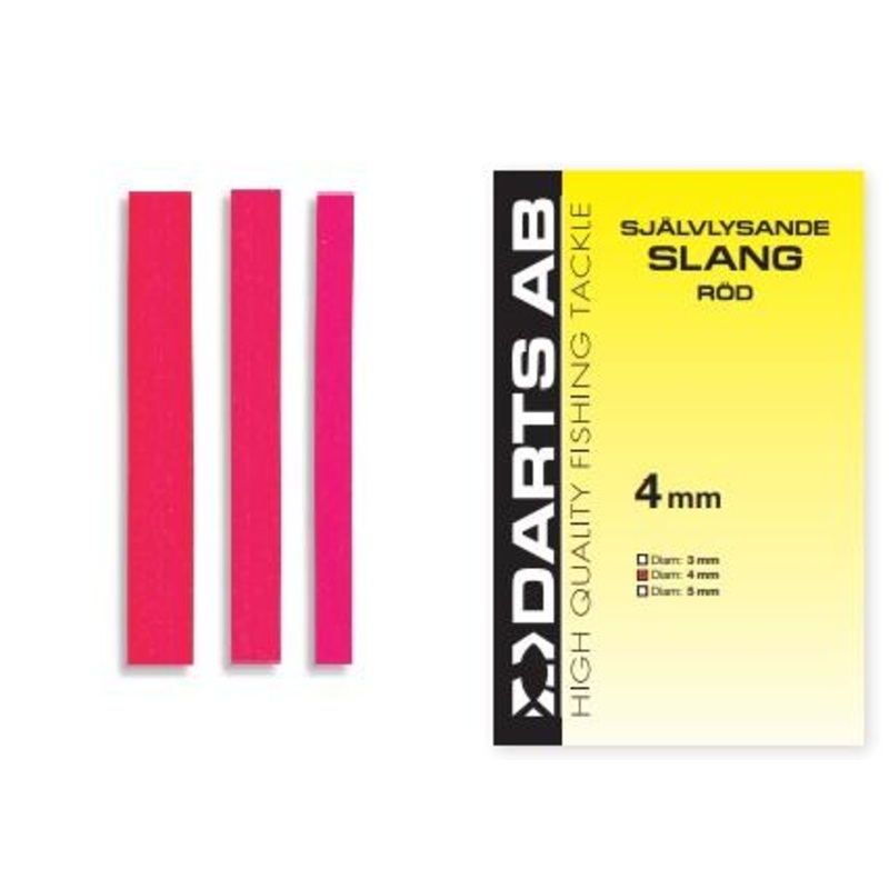 Darts –  Sjlvlysande slang|3mm|4mm|5mm|Rd|Grn