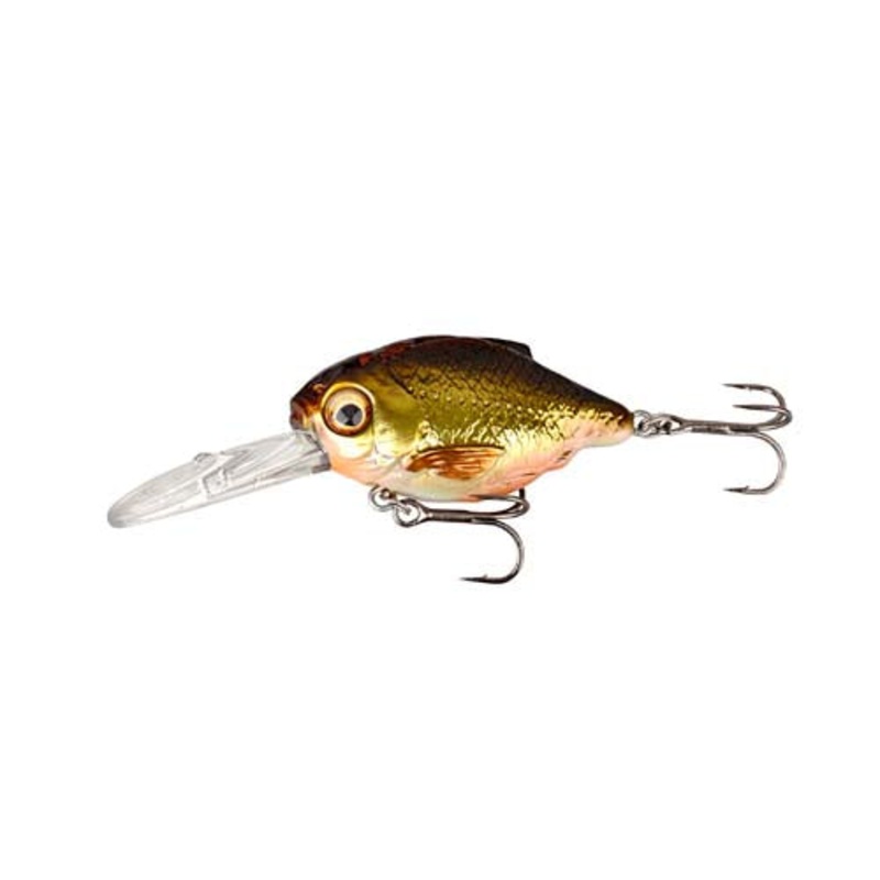 3D Crucian Crank – 4,6 cm|Natural|Goldfish|Perl White Silver