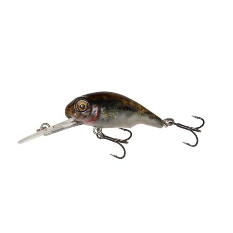 3D GOBY CRANK – 4 cm|Goby|UV Orange|UV Red Black|Blue Silver|Firetiger
