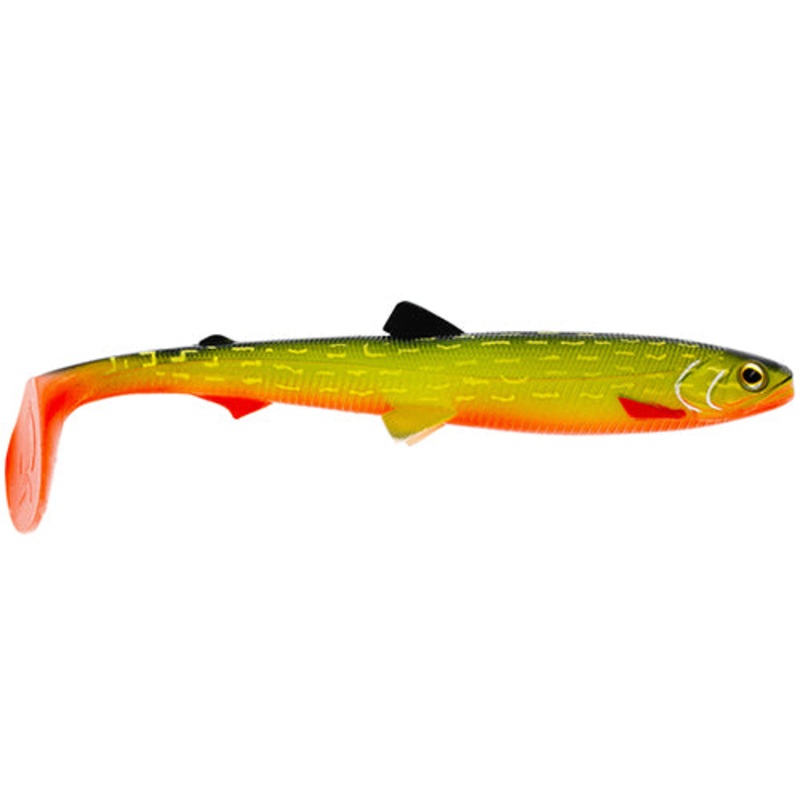 BullTeez Shadtail – 24cm 107g|Baltic Pike|Cola Perch|Headlight|Headlight Herring|Lively Roach|Natural Pike|Official Roach|Motoroil Burbot|Fire Perch|Glow Ghost Hunter