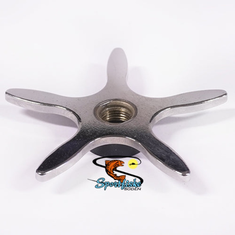 Stjrnhjul kromad mssing – Svart