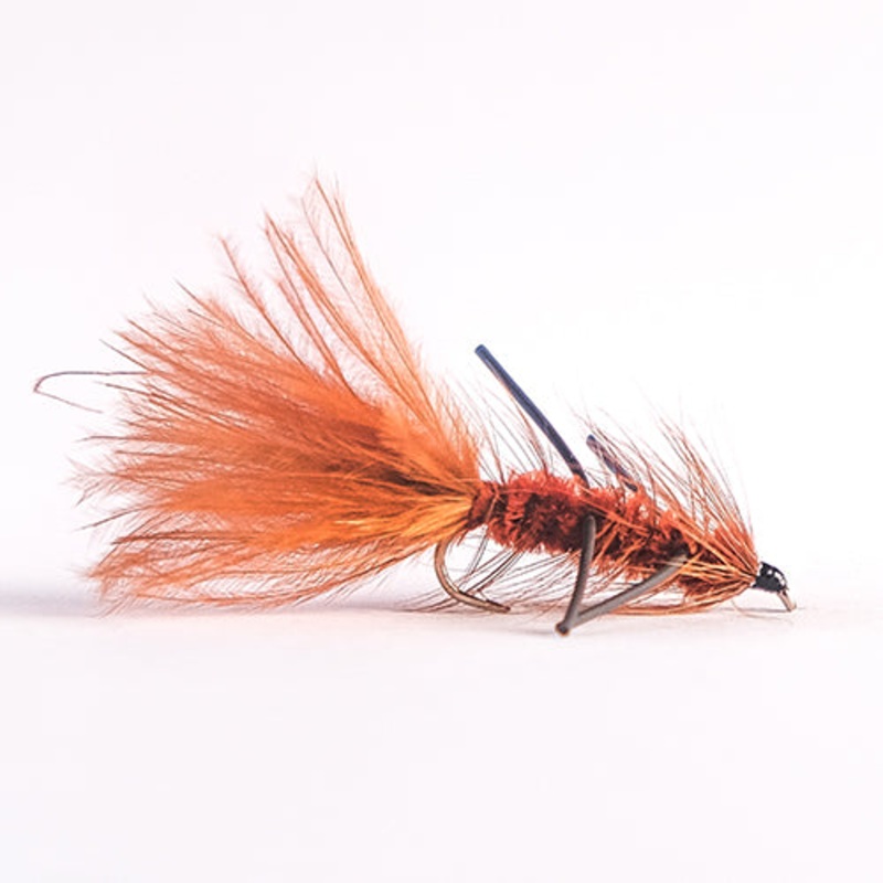 Wooly Bugger Rubberlegs|Brown|Black|Red