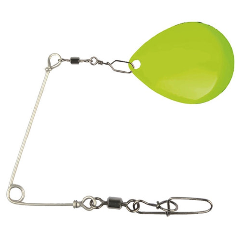 Spinner Rig Pike Colorado|Chartreuse|Gold