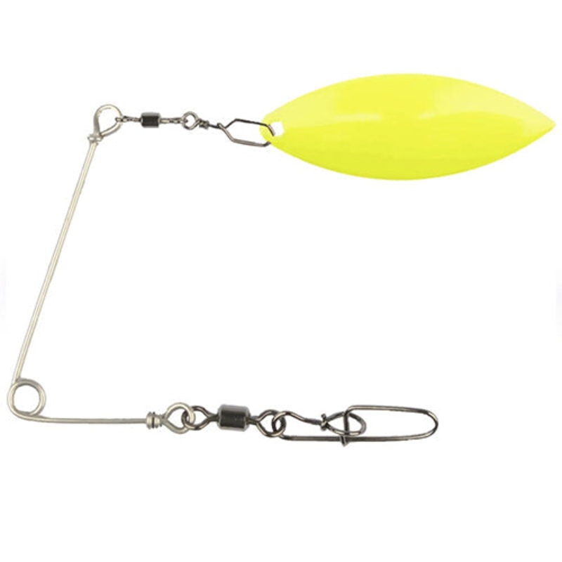 Spinner Rig Pike Willow|Chartreuse|Gold|Orange|Silver