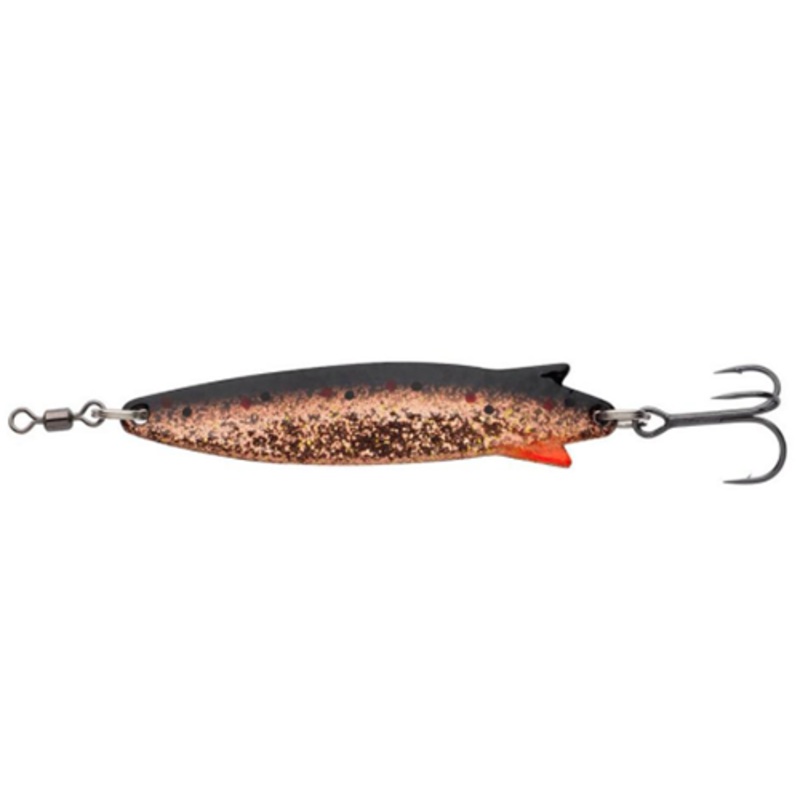 Toby – 18 g|Auric|Ayu|BGL|Black Back Minnow|Blue Flash|Blue Glitter|Blue Gold|Copper|Devil|Goldfish|Green Back Minnow|Holo Roach|Orange Copper Holo|Orange Gold|Red Hot Tiger|Sardin|Silver|Sunset|Trout|Whitefish|Zebra
