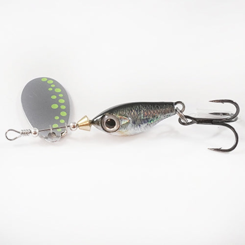 Gyro Spinner 12 g|Bleak|Blue Silver Pink|Blue Silver Silver|Brown Trout|Char|Firetiger Red|Firetiger Yellow|Goldfish|Green Devil Black|Green Devil Silver|Perch|Orange Roach Gold|Orange Roach Orange|Rainbow Trout|Red Perch Copper|Red Perch Red|Roach|Sick R