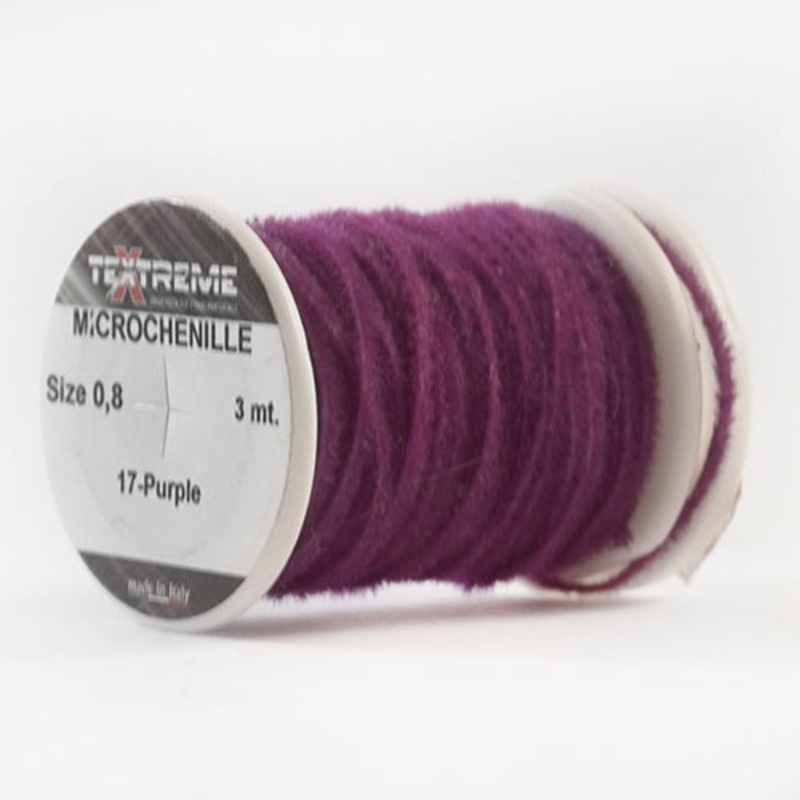 Textreme Microchenille 0,8|Purple|Chartreuse|Orange|Yellow